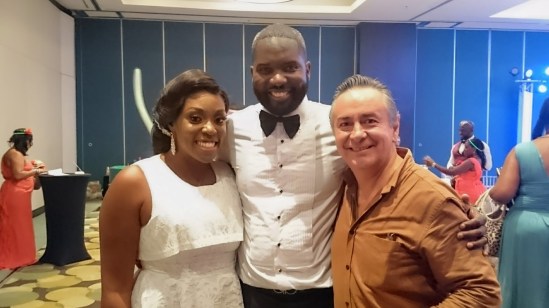 2017-07-07 Mr &amp; Mrs Kenneth Jamal from Africa at Live Aqua Hotel