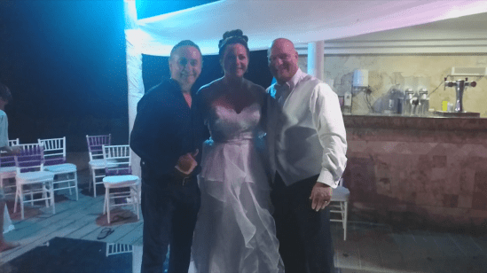 2017-08-11 Mr &amp; Mrs Delaina &amp; Chad Snyder at Iberostar Playacar